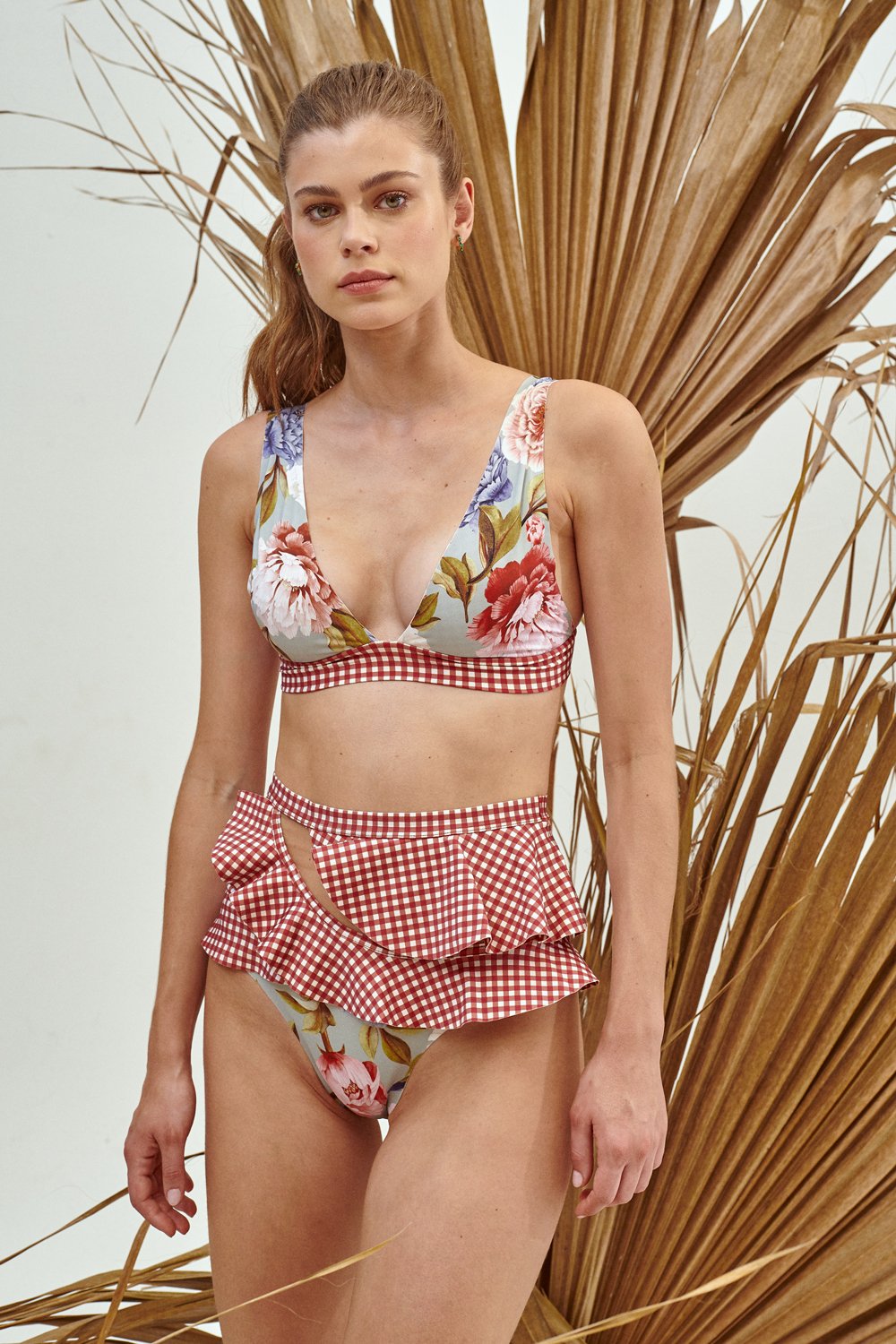 Peony Floxglove Top